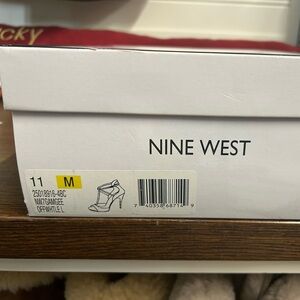 Nine West Off White Strappy Heels